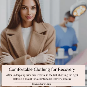 comfortable clothing for laser hair removal recovery
