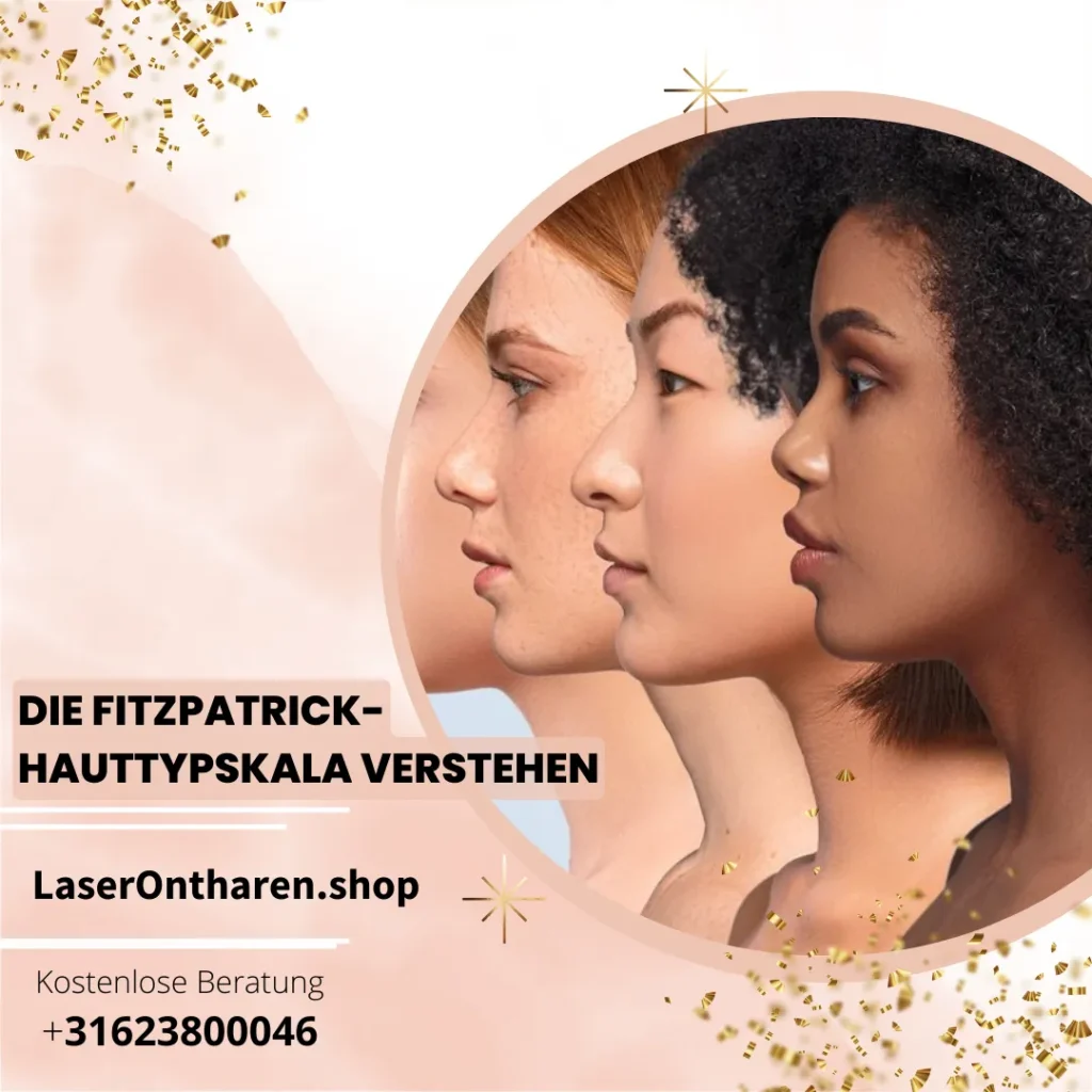 Hauttypen und Laser-Haarentfernung