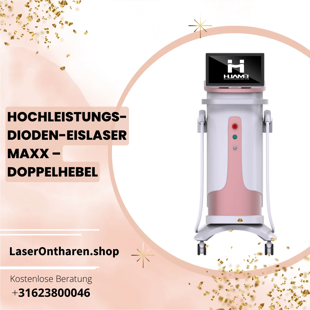 Hochleistungs-Dioden-Eislaser Maxx – Doppelhebel