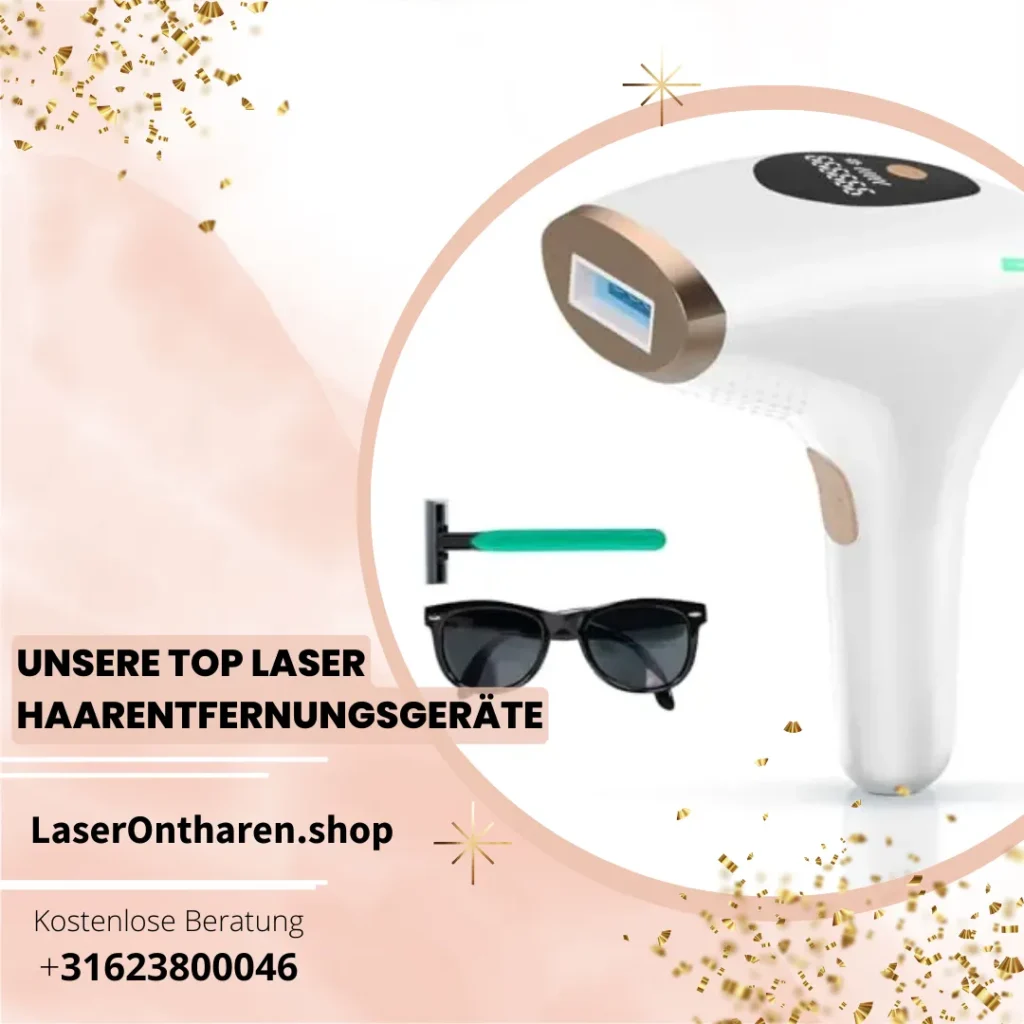 Unsere Top Laser Haarentfernungsgeräte