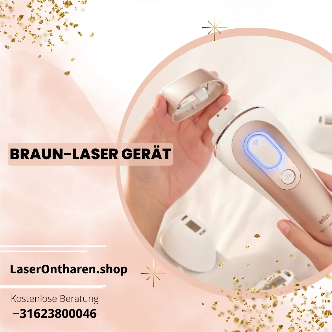 Braun-Laser gerät