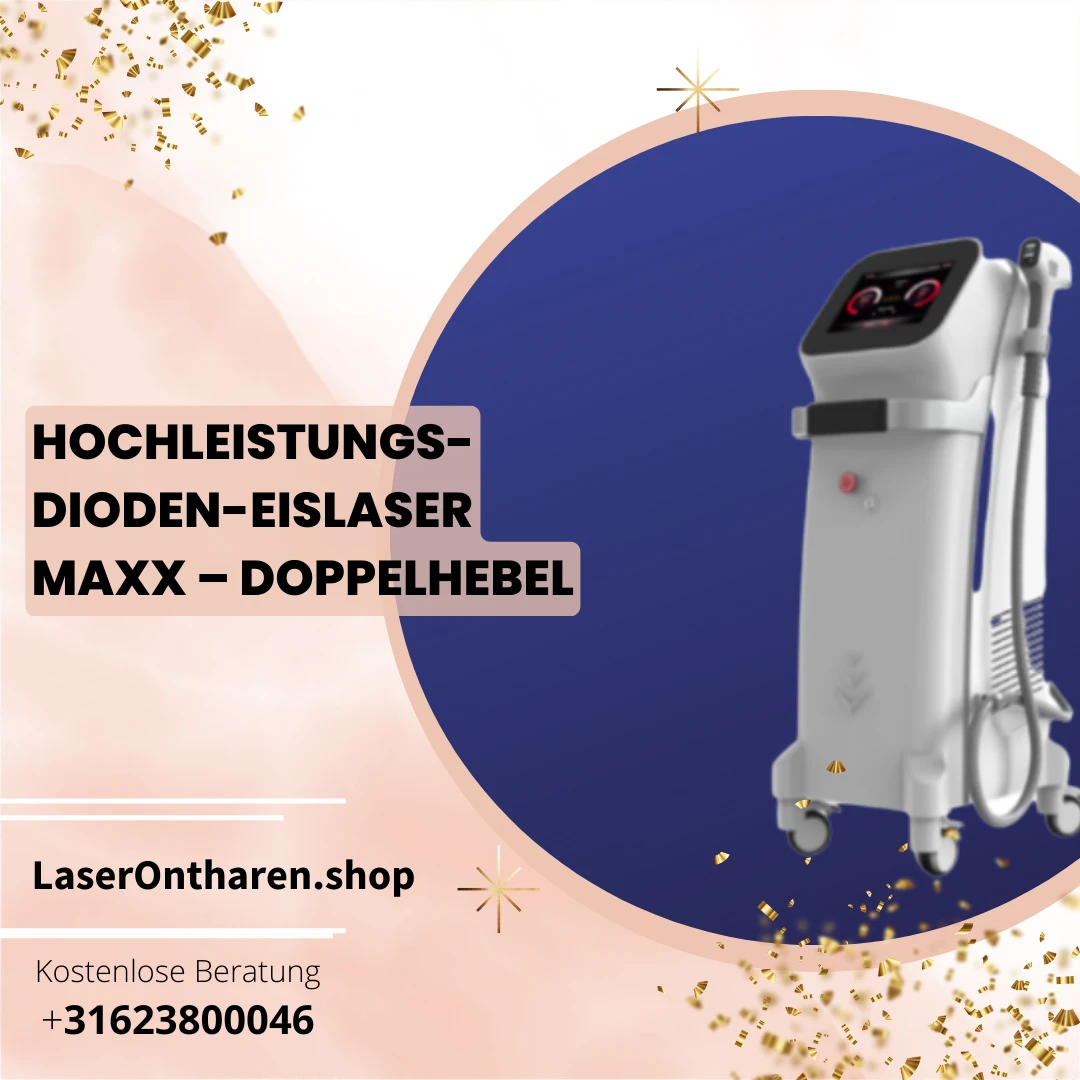 Hochleistungs-Dioden-Eislaser Maxx – Doppelhebel