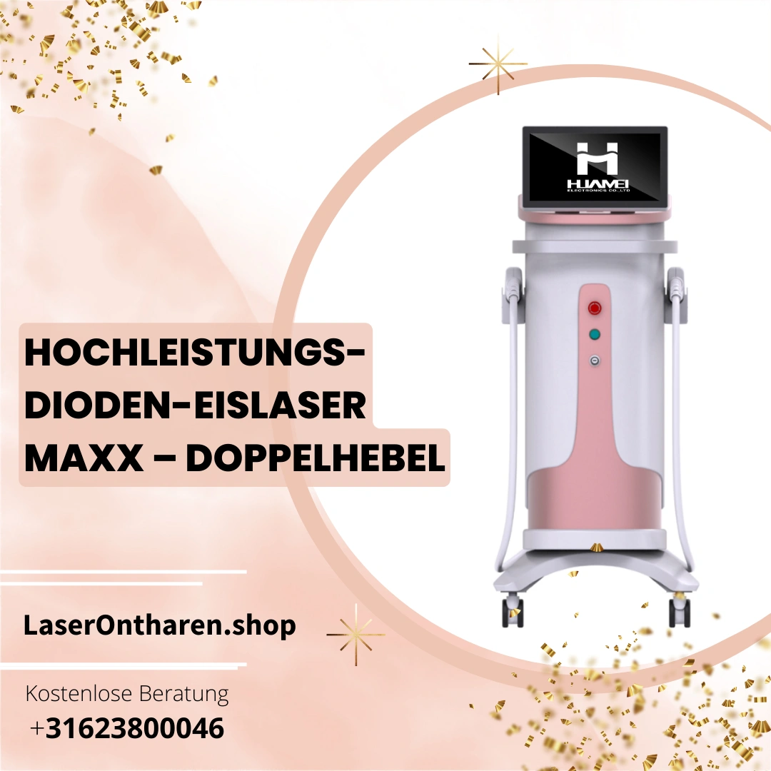 Hochleistungs-Dioden-Eislaser Maxx – Doppelhebel