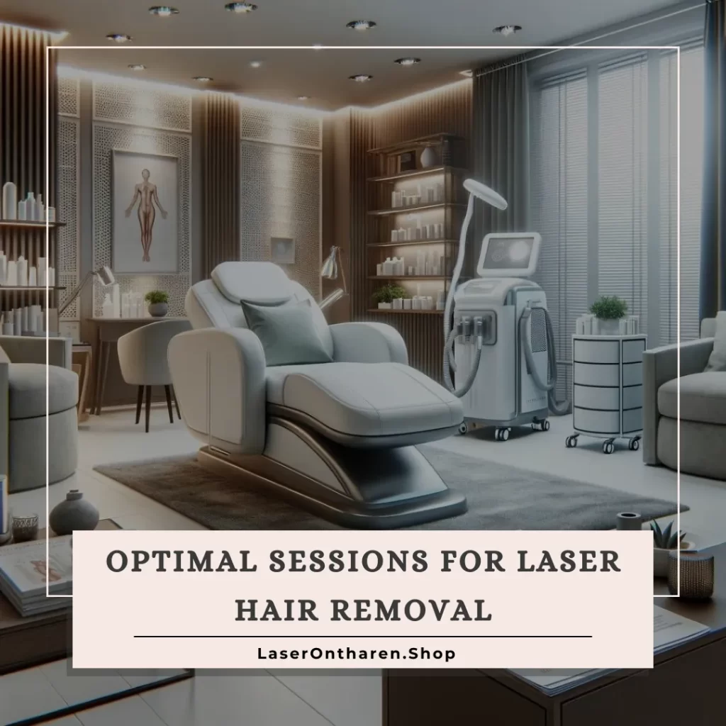 Optimal Sessions for Laser Hair Removal