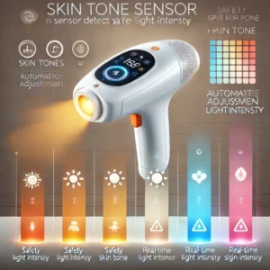 a related image to Die besten Laser-Haarentfernungsgeräte für zu Hause - Benefits of Skin Tone Sensors in IPL Hair Removal Devices